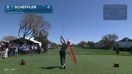 Scottie Scheffler | Round 1 | 11th hole | Shot 1 | 2025 Arnold Palmer