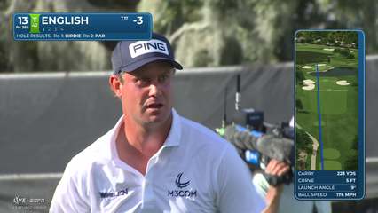 Harris English | Round 3 | 13th hole | Shot 1 | 2026 Arnold Palmer