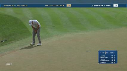 Matt Fitzpatrick | Round 4 | 10th hole | Shot 4 | 2026 THE PLAYERS