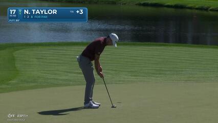 Nick Taylor | Round 1 | 17th hole | Shot 3 | 2025 Arnold Palmer