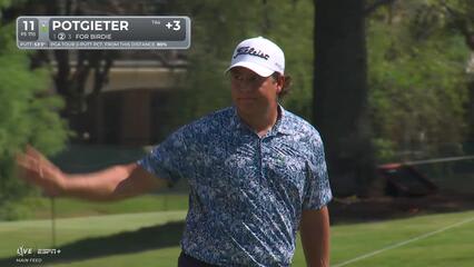 Aldrich Potgieter | Round 2 | 11th hole | Shot 2 | 2025 FedEx St. Jude