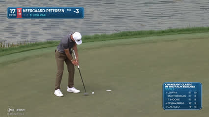 Rasmus Neergaard-Petersen | Round 3 | 17th hole | Shot 3 | 2026 Cognizant Classic