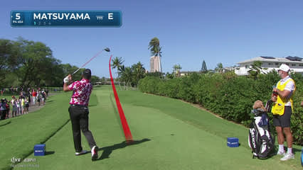 Hideki Matsuyama | Round 2 | 5th hole | Shot 1 | 2026 Sony Open