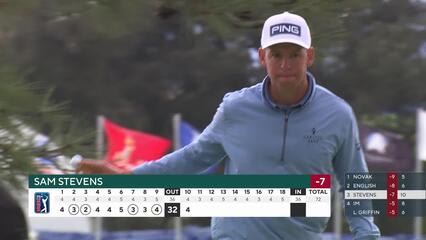 Sam Stevens | Round 4 | 10th hole | Shot 4 | 2025 Farmers