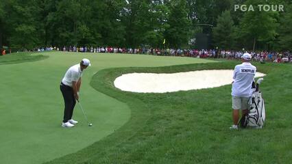 Scottie Scheffler | 2021 the Memorial | Round 4 | 7th hole | Shot 3