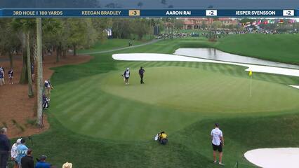 Keegan Bradley | Round 4 | 3rd hole | Shot 2 | 2025 THE PLAYERS