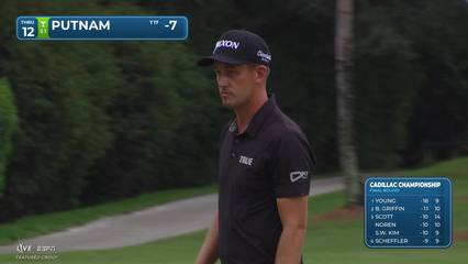 Andrew Putnam | Round 4 | 12th hole | Shot 4 | 2026 Cadillac