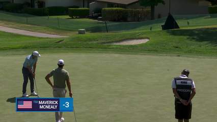 Maverick McNealy | Round 2 | 2nd hole | Shot 3 | 2025 Procore