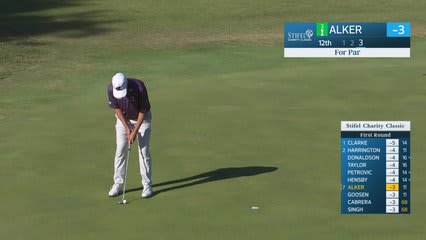 Steven Alker | Round 1 | 17th hole | Shot 3 | 2026 Stifel