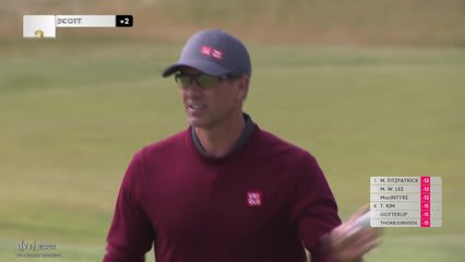 Adam Scott | Round 4 | 2nd hole | Shot 4 | 2026 Genesis Scottish Open