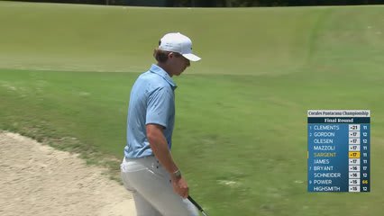 Gordon Sargent | Round 4 | 12th hole | Shot 3 | 2026 Corales Puntacana