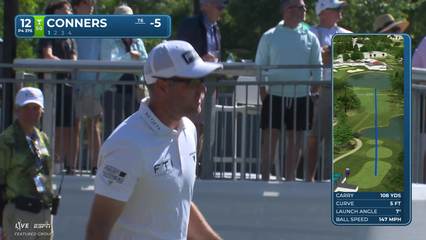 Corey Conners | Round 2 | 12th hole | Shot 1 | 2026 Valspar