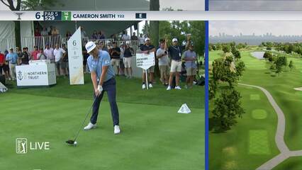 Cameron Smith | 2021 NORTHERN TRUST | Round 1 | 6th hole | Shot 1