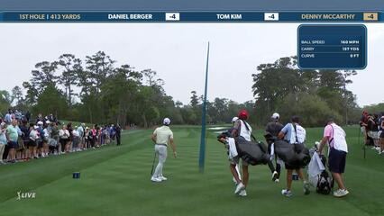 Denny McCarthy | Round 4 | 1st hole | Shot 1 | 2025 THE PLAYERS