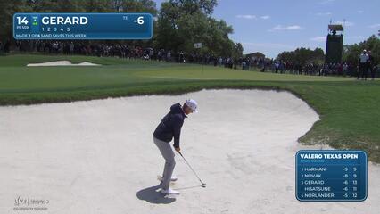 Ryan Gerard | Round 4 | 14th hole | Shot 3 | 2025 Valero