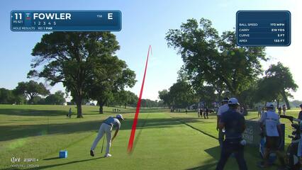 Rickie Fowler | Round 2 | 11th hole | Shot 1 | 2025 Charles Schwab