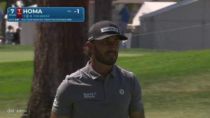 Max Homa | Round 1 | 7th hole | Shot 2 | 2025 Procore