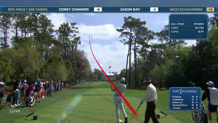 Nico Echavarria | Round 2 | 8th hole | Shot 1 | 2026 THE PLAYERS