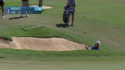 Garrick Higgo | Round 3 | 10th hole | Shot 2 | 2025 World Wide Technology