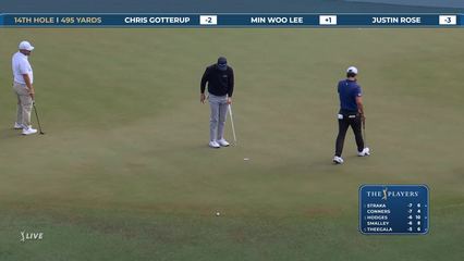 Justin Rose | Round 2 | 14th hole | Shot 4 | 2026 THE PLAYERS