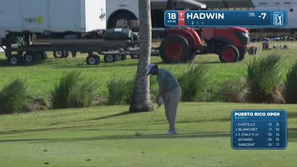 Adam Hadwin | Round 3 | 18th hole | Shot 2 | 2026 Puerto Rico