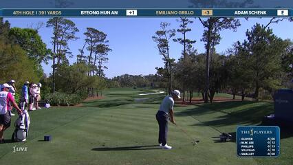 Emiliano Grillo | Round 1 | 4th hole | Shot 1 | 2025 THE PLAYERS