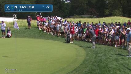 Nick Taylor | Round 3 | 2nd hole | Shot 3 | 2025 Travelers