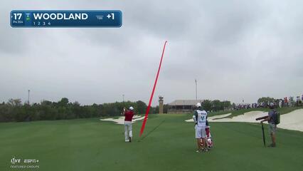 Gary Woodland | Round 2 | 17th hole | Shot 2 | 2025 Valero
