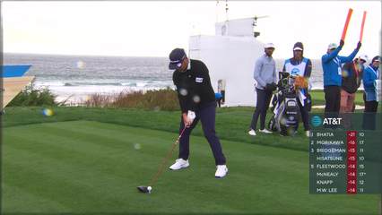 Ryo Hisatsune | Round 3 | 11th hole | Shot 1 | 2026 AT&T Pebble Beach