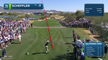 Scottie Scheffler | Round 3 | 15th hole | Shot 1 | 2026 WM Phoenix Open