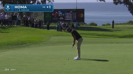 Max Homa | Round 1 | 8th hole | Shot 3 | 2026 Farmers