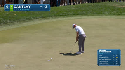 Patrick Cantlay | Round 1 | 9th hole | Shot 5 | 2026 Valspar