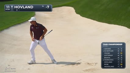 Viktor Hovland | Round 2 | 11th hole | Shot 2 | 2026 TOUR Championship