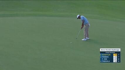 Scottie Scheffler | Round 4 | 8th hole | Shot 3 | 2024 Hero World Challenge