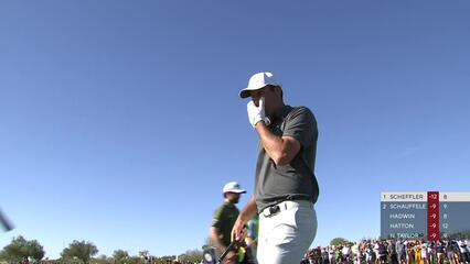 Scottie Scheffler | 2023 WM Phoenix Open | Round 3 | 9th hole | Shot 2