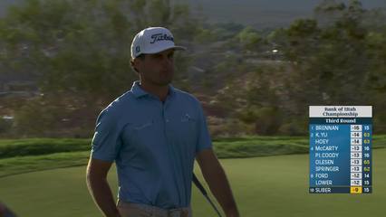 Jackson Suber | Round 3 | 15th hole | Shot 3 | 2025 Bank of Utah