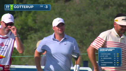 Chris Gotterup | Round 2 | 17th hole | Shot 1 | 2026 Texas Children's