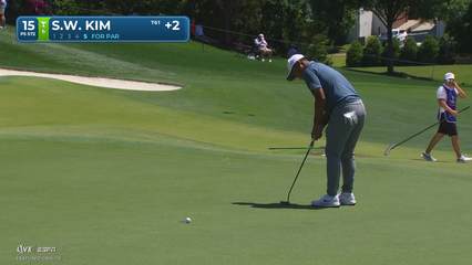 Si Woo Kim | Round 4 | 15th hole | Shot 6 | 2026 Truist Championship