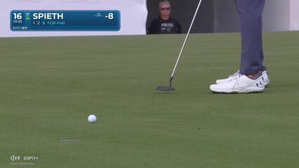 Jordan Spieth | Round 2 | 16th hole | Shot 3 | 2025 WM Phoenix Open
