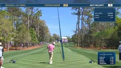 Stephan Jaeger | Round 3 | 8th hole | Shot 1 | 2025 THE PLAYERS