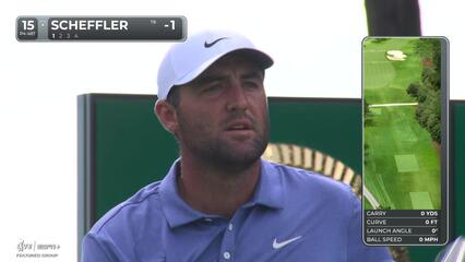Scottie Scheffler | Round 1 | 15th hole | Shot 1 | 2025 BMW Championship