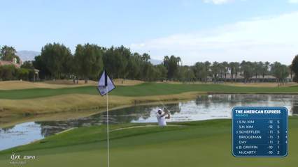 Scottie Scheffler | Round 2 | 15th hole | Shot 3 | 2026 The American Express