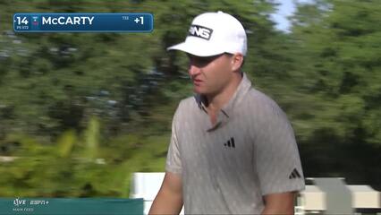 Matt McCarty | Round 1 | 14th hole | Shot 1 | 2025 Mexico Open