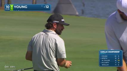 Cameron Young | Round 2 | 10th hole | Shot 3 | 2026 Cadillac