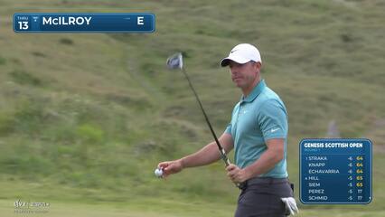 Rory McIlroy | Round 1 | 13th hole | Shot 4 | 2025 Genesis Scottish Open