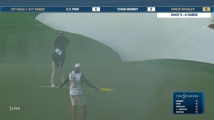 Vincent Whaley | Round 1 | 1st hole | Shot 6 | 2025 THE PLAYERS