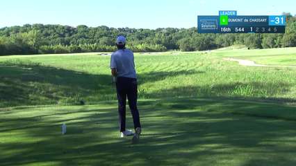 Adrien Dumont de Chassart | Round 4 | 16th hole | Shot 1 | 2025 Compliance Solutions