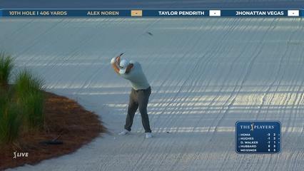 Alex Noren | Round 1 | 10th hole | Shot 3 | 2026 THE PLAYERS