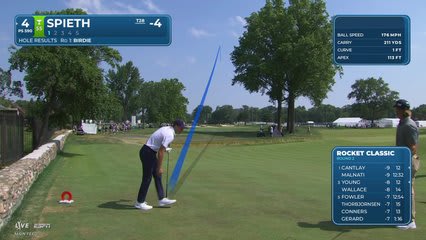 Jordan Spieth | Round 2 | 4th hole | Shot 1 | 2026 Rocket Classic