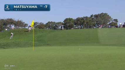 Hideki Matsuyama | Round 3 | 2nd hole | Shot 2 | 2026 Farmers